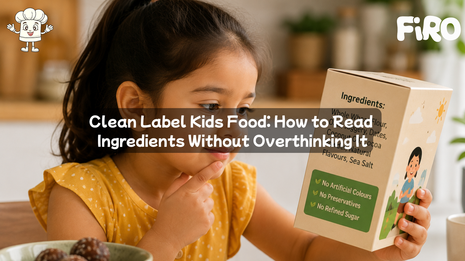 Clean label kids food