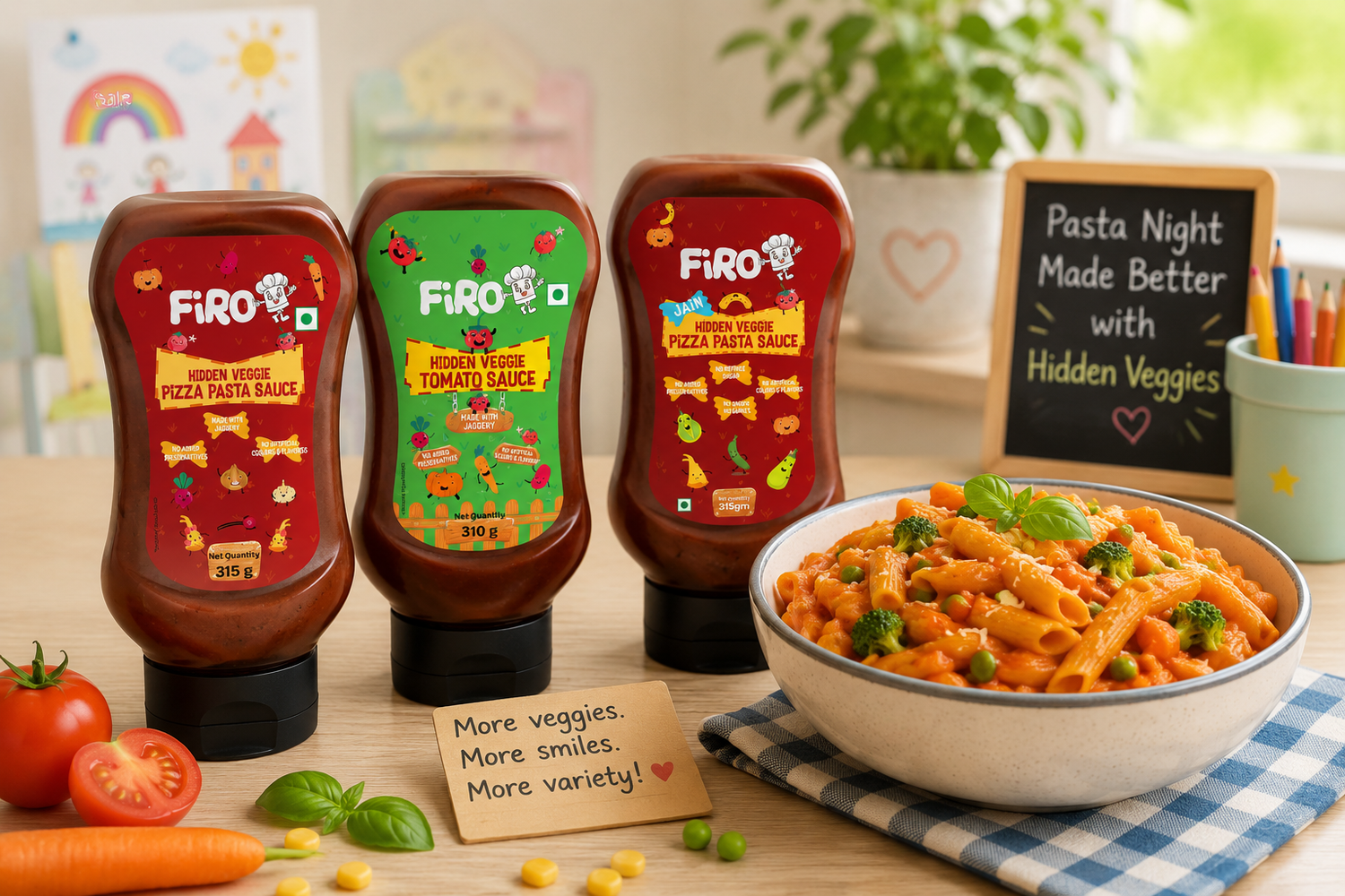 Vegetable Pasta Sauce for Kids