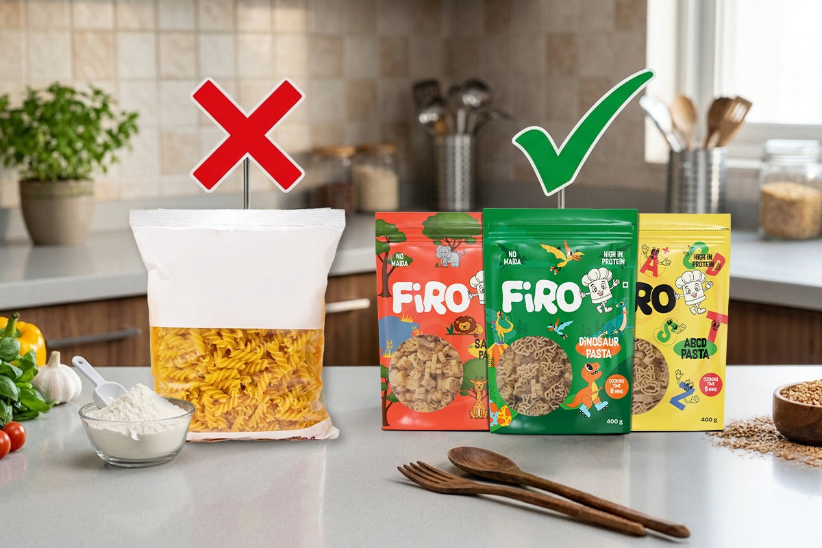 No-Maida Pasta for Kids