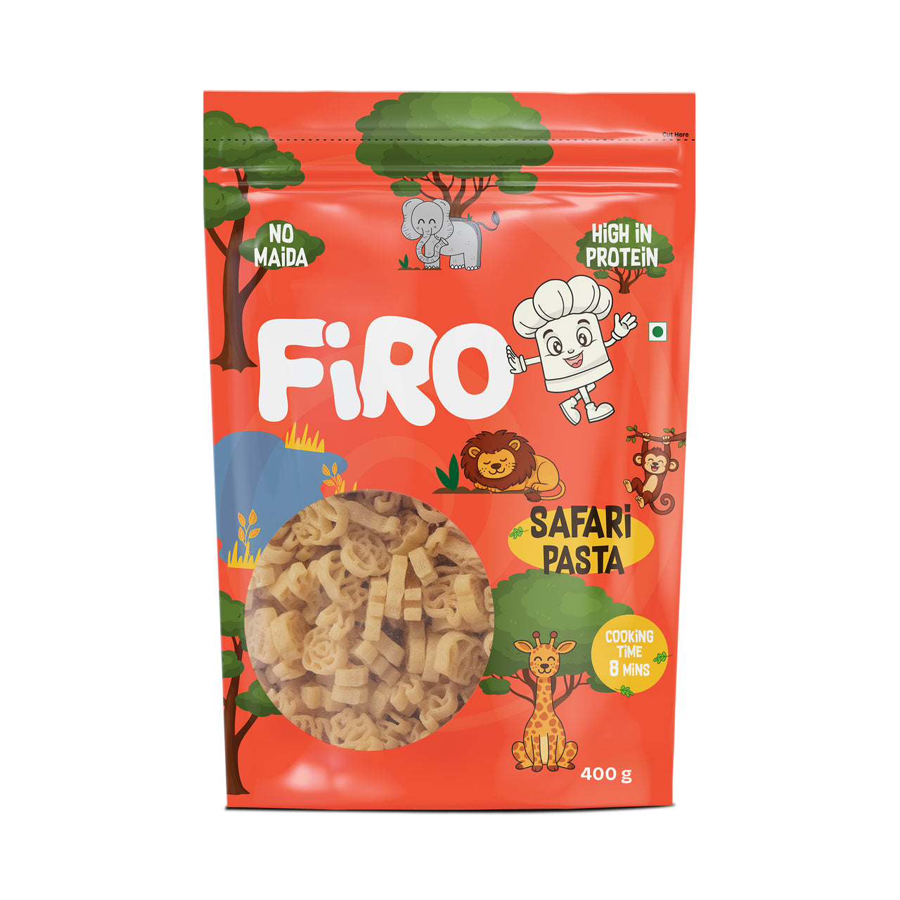 FIRO Safari Pasta Shapes for Kids | Fun Animal Shape Pasta