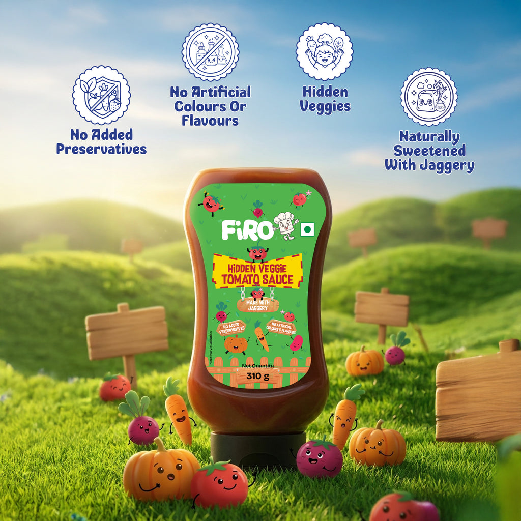 FIRO Hidden Veggie Tomato Sauce for Kids | No Preservatives