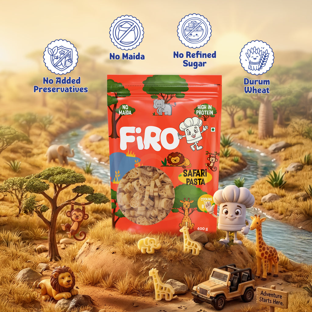 FIRO Safari Pasta Shapes for Kids | Fun Animal Shape Pasta