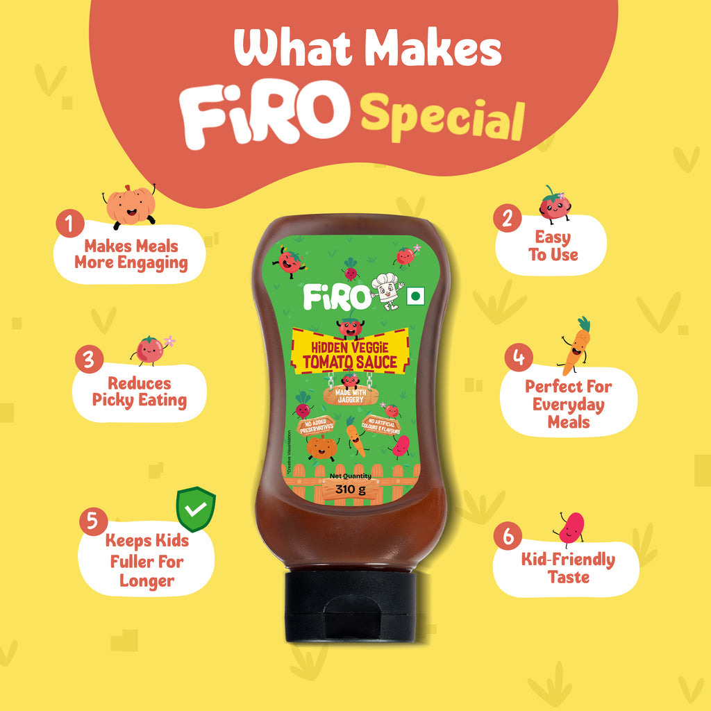 FIRO Hidden Veggie Tomato Sauce for Kids | No Preservatives
