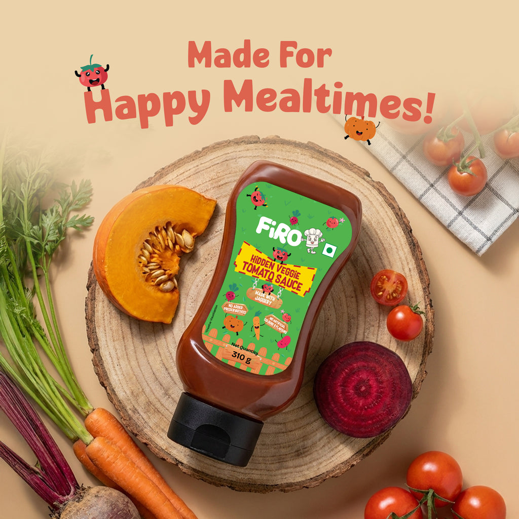 FIRO Hidden Veggie Tomato Sauce for Kids | No Preservatives