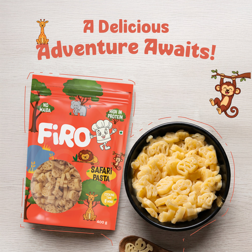 FIRO Safari Pasta Shapes for Kids | Fun Animal Shape Pasta