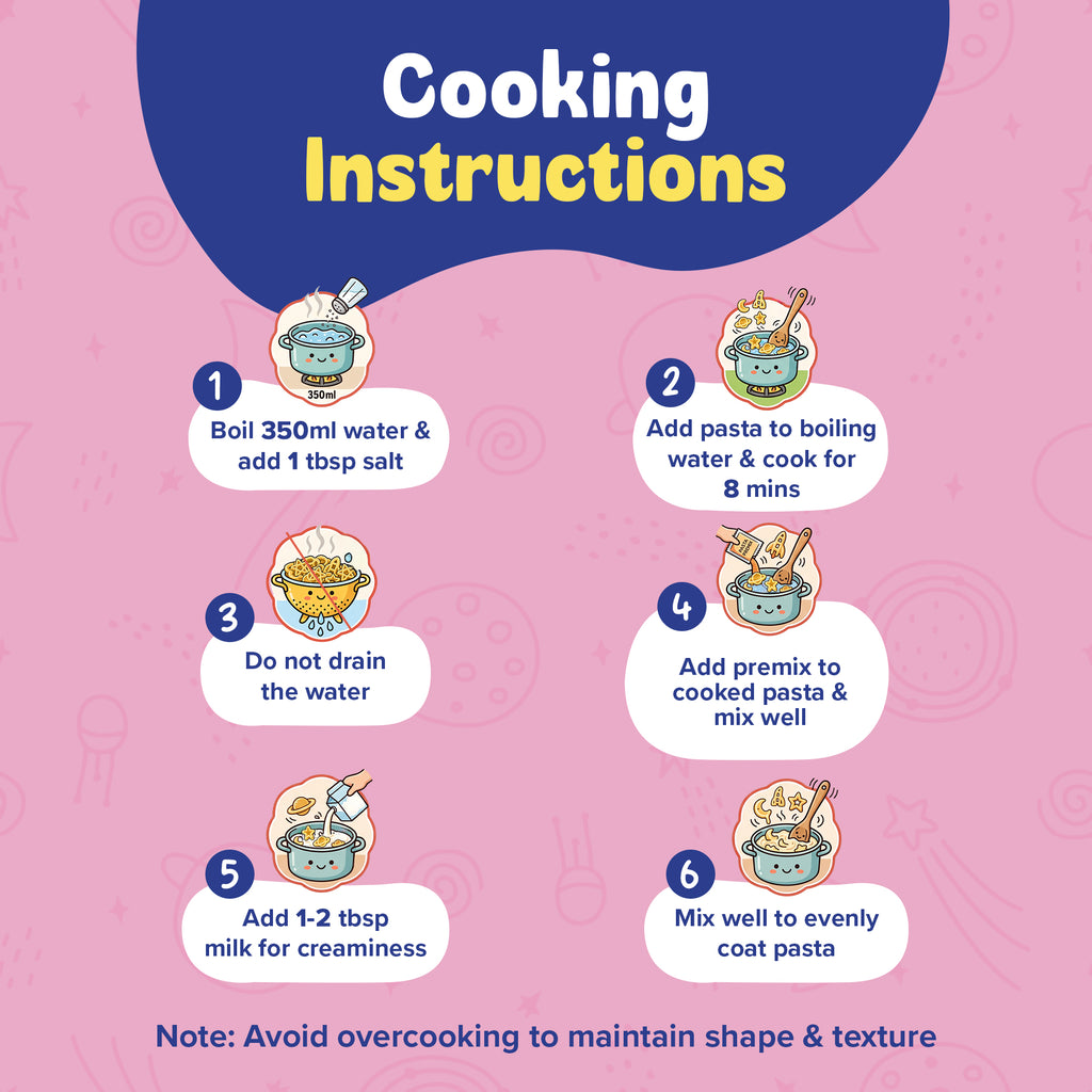 FIRO Space Hidden Veggie Mac & Cheese Pasta for Kids | Quick Creamy Pasta