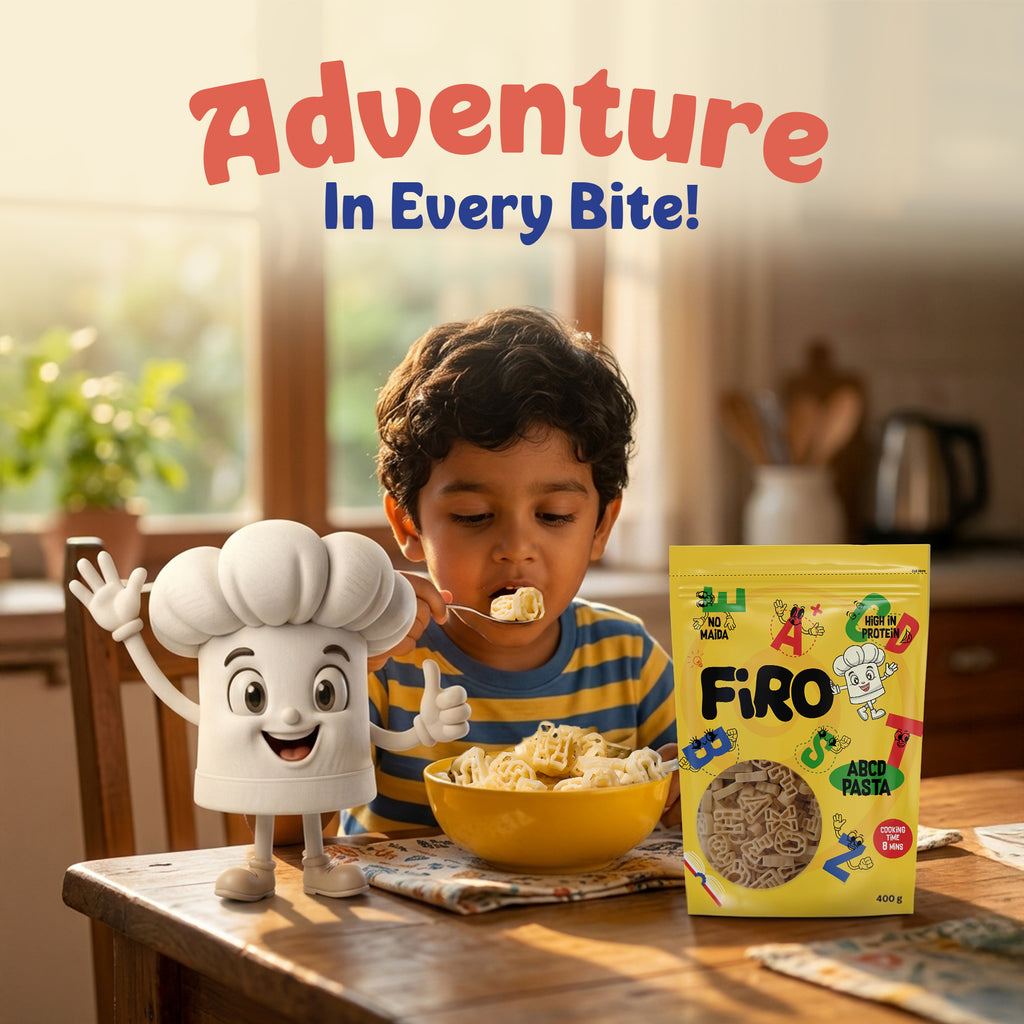 FIRO ABCD Pasta Shapes for Kids | Alphabet Pasta for Kids Meals