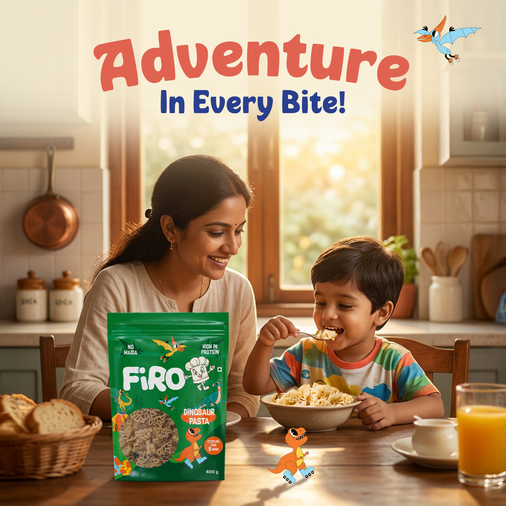 FIRO Dinosaur Pasta Shapes for Kids | Fun Dinosaur Pasta Meals