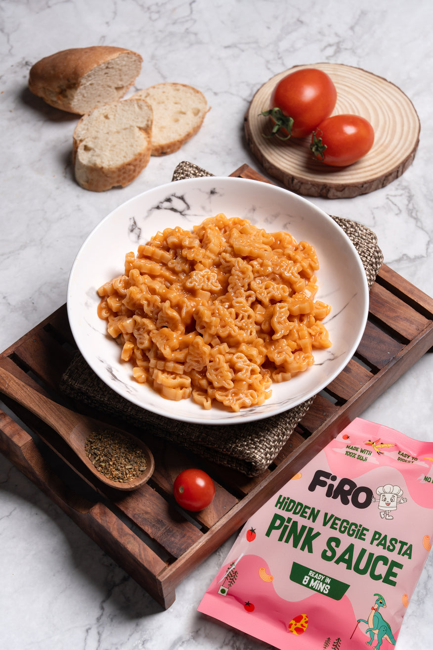 FIRO Dinosaur Hidden Veggie Pink Pasta Sauce for Kids |  No Preservatives
