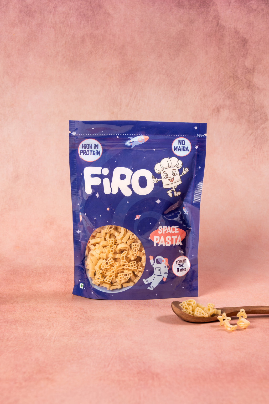 FIRO Space Shape Pasta for Kids | No Maida, 100% Durum Wheat Pasta