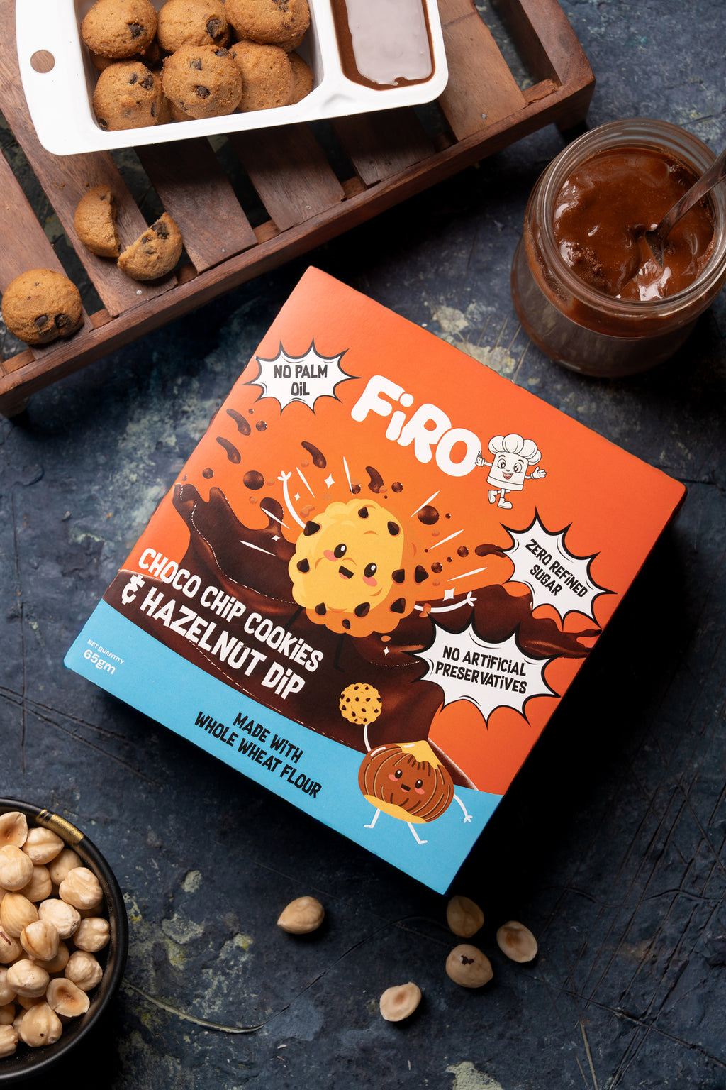 FIRO Hazelnut Chocolate Spread with Cookies  | Kids Treats