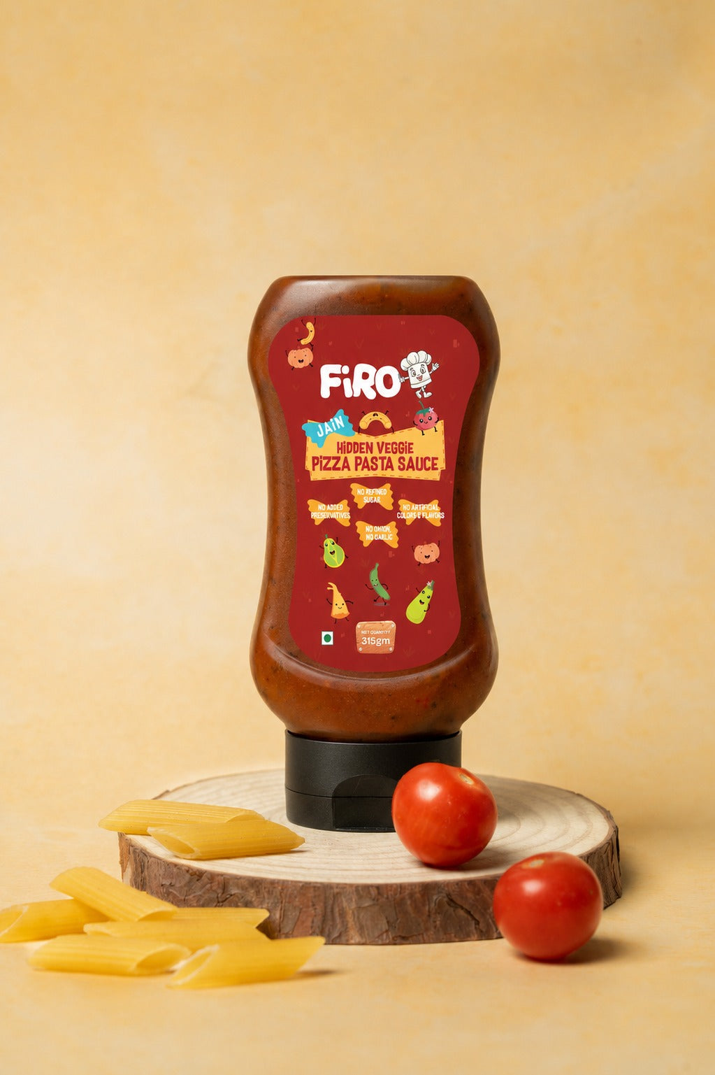 FIRO Hidden Veggie Pizza Pasta Sauce Jain | Rich & Flavorful Italian Sauce