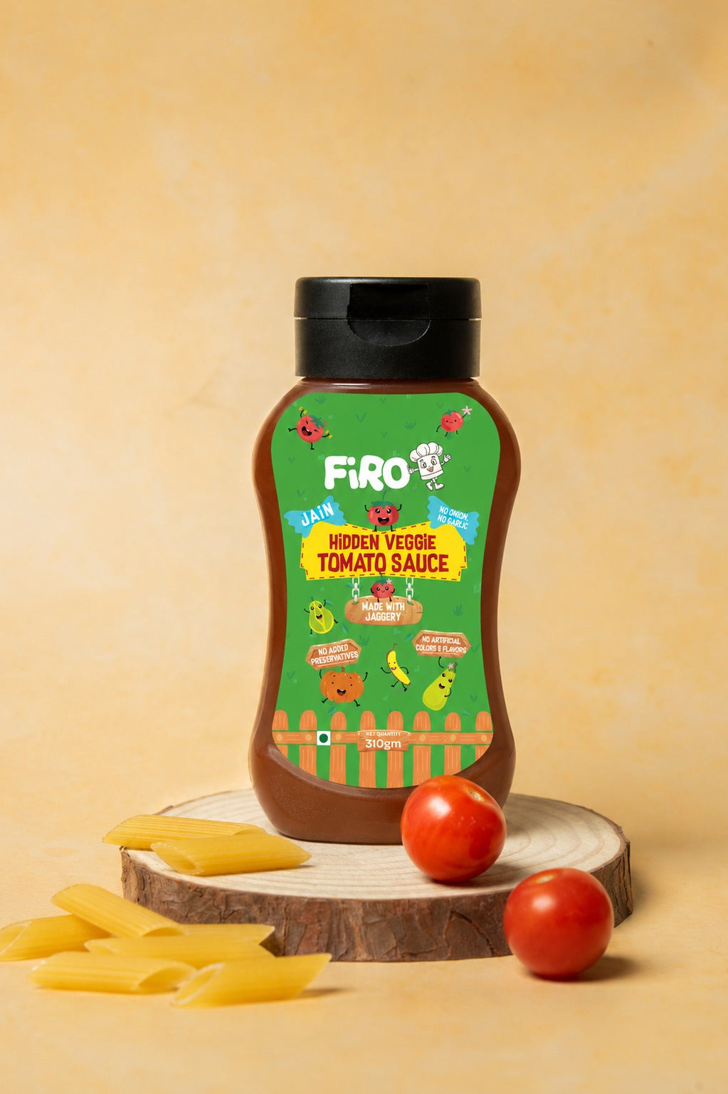 FIRO Hidden Veggie Tomato Sauce Jain | Rich Tomato Taste with Hidden Vegetables