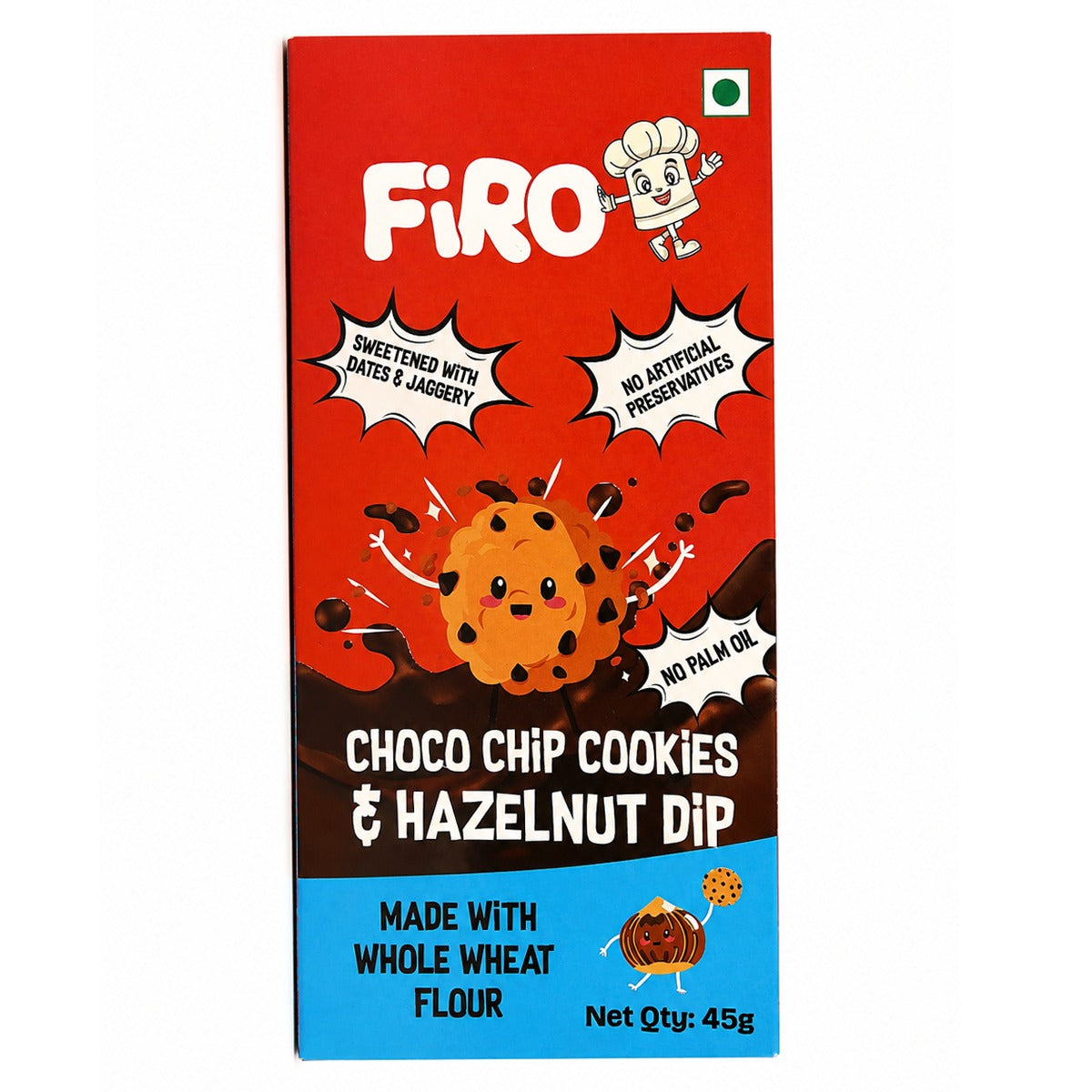 Firo Chocochip Cookies & Hazelnut Dip  | Kids Treats