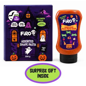 FIRO Halloween Pasta and Sauce Combo | 200g + 315g — front of pack