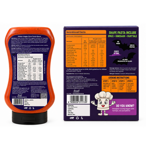 FIRO Halloween Pasta and Sauce Combo | 200g + 315g — back of pack