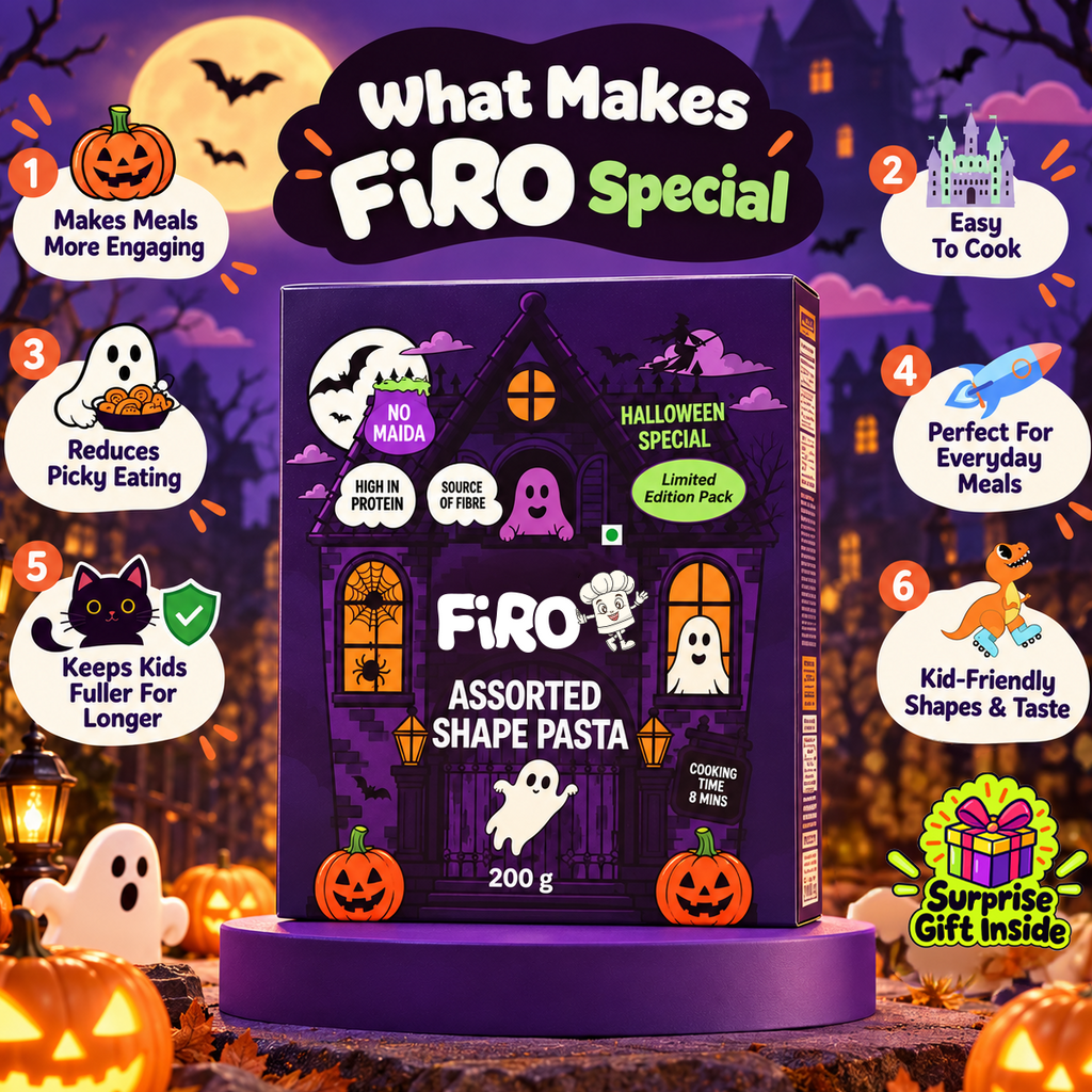 FIRO Halloween Shape Pasta | 200g — product information